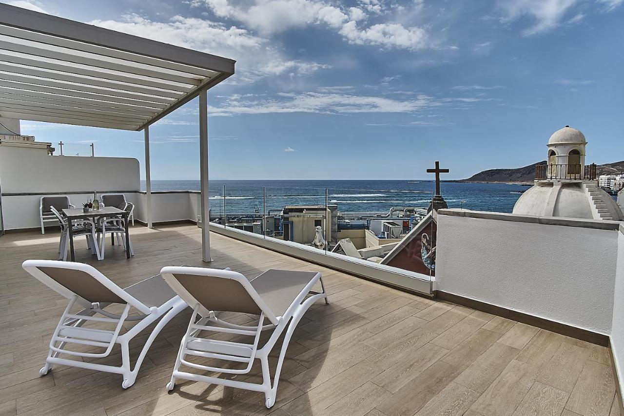 Malibu Canteras Atico 23 Vista Mar - Seaview Penthouse (Adults Only) Las Palmas de Gran Canaria Eksteriør billede