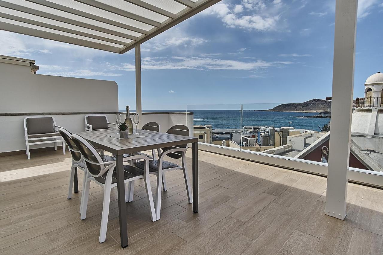 Malibu Canteras Atico 23 Vista Mar - Seaview Penthouse (Adults Only) Las Palmas de Gran Canaria Eksteriør billede