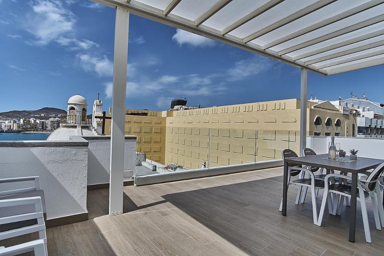 Malibu Canteras Atico 23 Vista Mar - Seaview Penthouse (Adults Only) Las Palmas de Gran Canaria Eksteriør billede