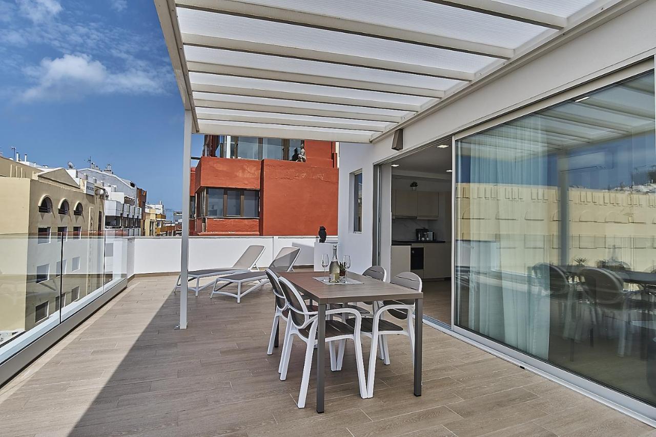 Malibu Canteras Atico 23 Vista Mar - Seaview Penthouse (Adults Only) Las Palmas de Gran Canaria Eksteriør billede