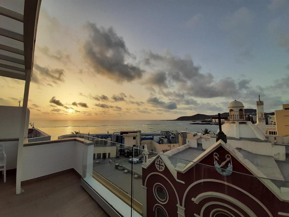 Malibu Canteras Atico 23 Vista Mar - Seaview Penthouse (Adults Only) Las Palmas de Gran Canaria Eksteriør billede