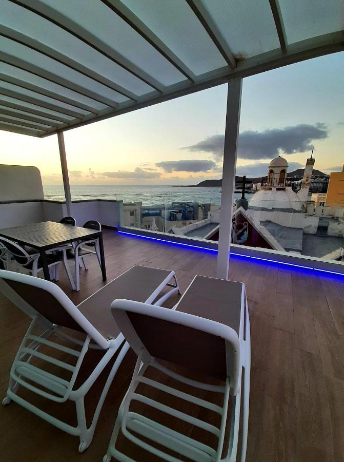 Malibu Canteras Atico 23 Vista Mar - Seaview Penthouse (Adults Only) Las Palmas de Gran Canaria Eksteriør billede