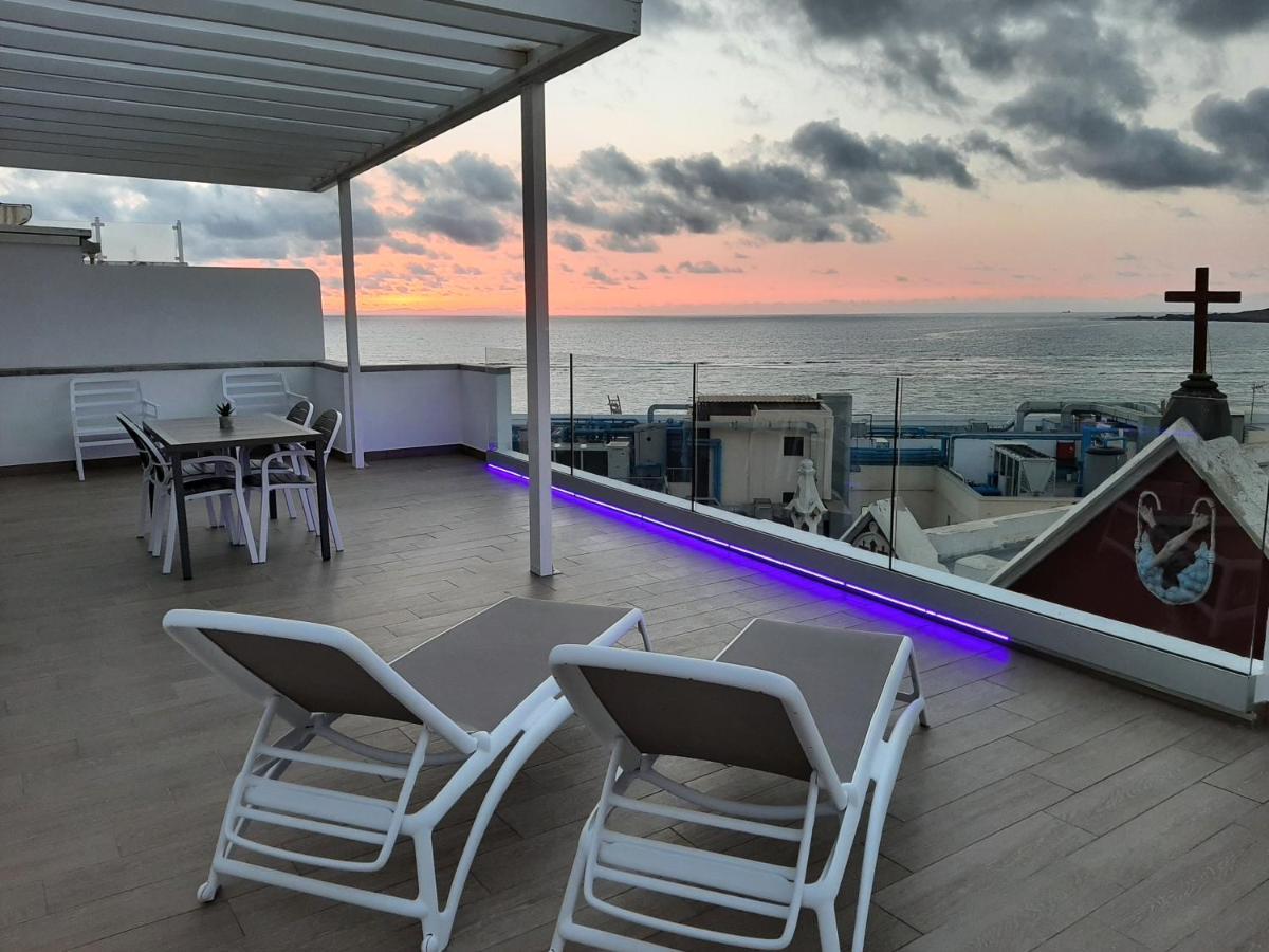 Malibu Canteras Atico 23 Vista Mar - Seaview Penthouse (Adults Only) Las Palmas de Gran Canaria Eksteriør billede